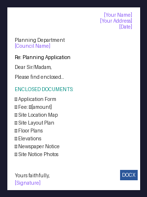 Cover Letter Template